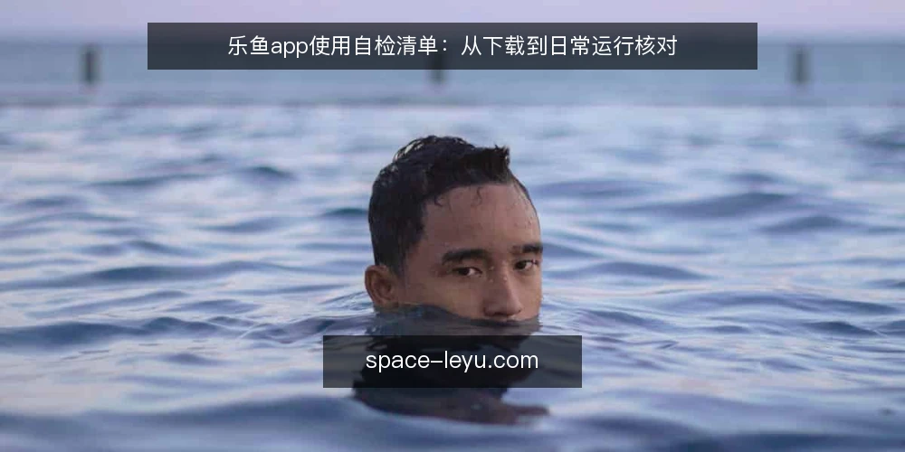 乐鱼app使用自检清单：从下载到日常运行核对 — 为什么现在需要这份清单 配图